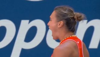 Wymowna reakcja Sabalenki na US Open