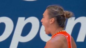 Szaleństwo na US Open. Sabalenka po meczu aż ryknęła!