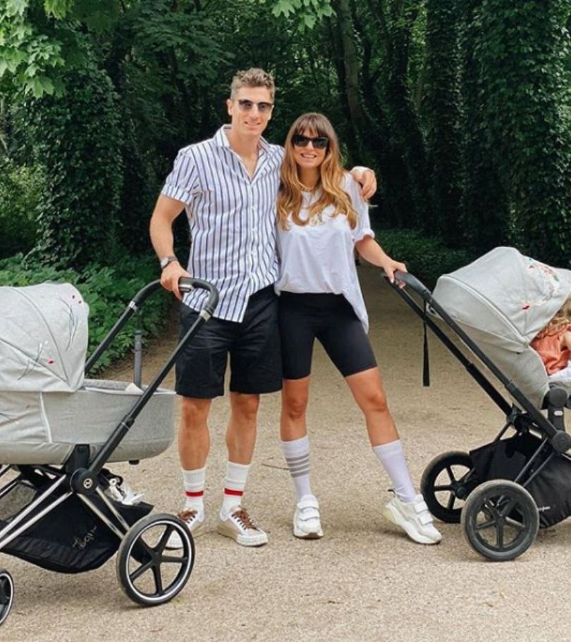 Robert Lewandowski świętuje Dzień Ojca