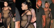 Biust i brzuch Blac Chyny w bardzo obcisłej sukience... (ZDJĘCIA)