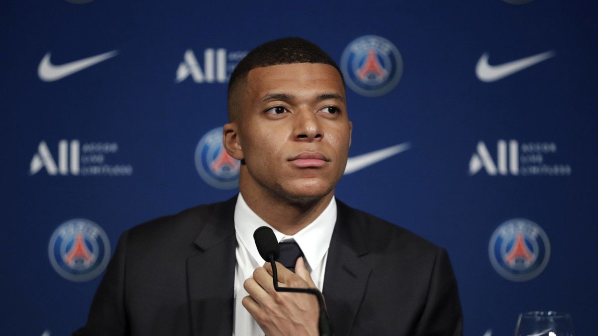 PAP/EPA / Na zdjęciu: Kylian Mbappe