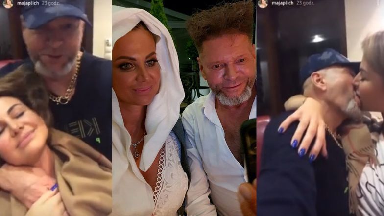 Rutkowski daje nura ręką w biust Mai