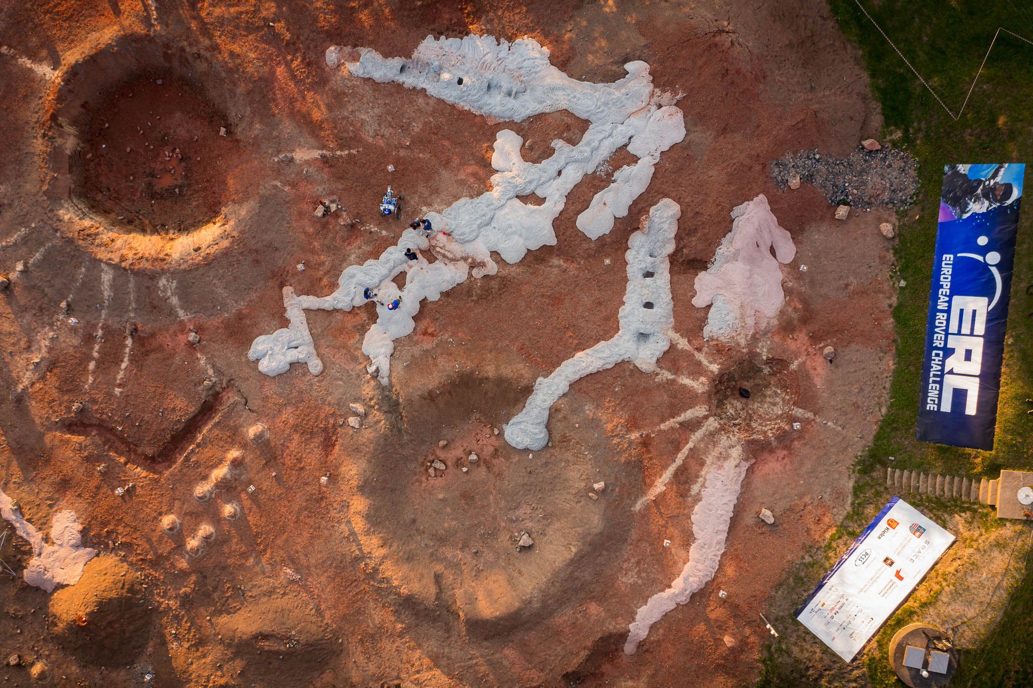 MarsYard - teren odwzorowujący fragment powierzchni Marsa