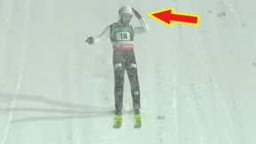 O tym geście jest głośno. Skoczek wściekł się na sędziów