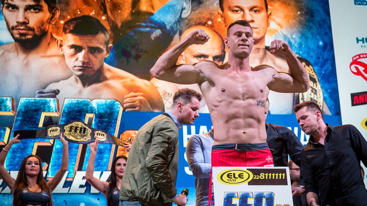 Materiały prasowe / Wojtek Wojciechowski/fen-mma.com / Na zdjęciu: Arkadiusz Wrzosek