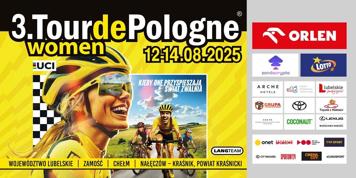 Grafika promująca 3. Tour de Pologne Women