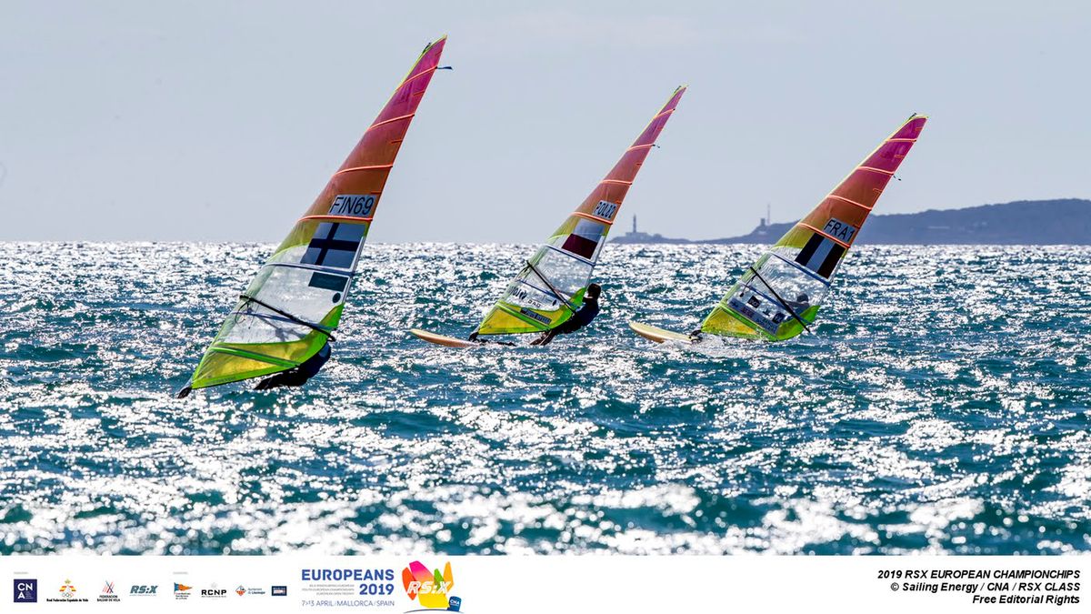 Zdjęcie okładkowe artykułu: Materiały prasowe / Sailing Energy / CNA / RSX CLASS / Na zdjęciu: Piotr Myszka (w środku) w windsurfingowej, olimpijskiej klasie RS:X
