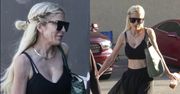 Wyraźnie szczuplejsza Tori Spelling z "Beverly Hills, 90210" pędzi na trening do "Tańca z Gwiazdami" (ZDJĘCIA)