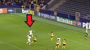 Bramkarz mógł tylko patrzeć. Efektowny gol w Lidze Mistrzów