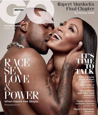 Naomi Campbell i Skepta – na okładce brytyjskiego GQ