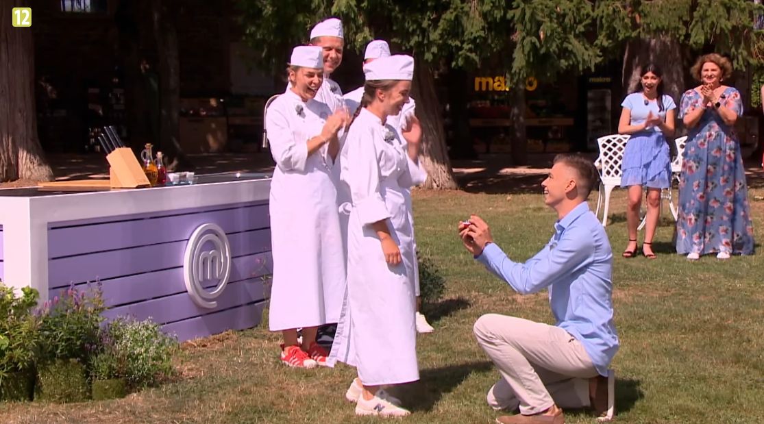Zaręczyny przed kamerami w finale "MasterChefa"