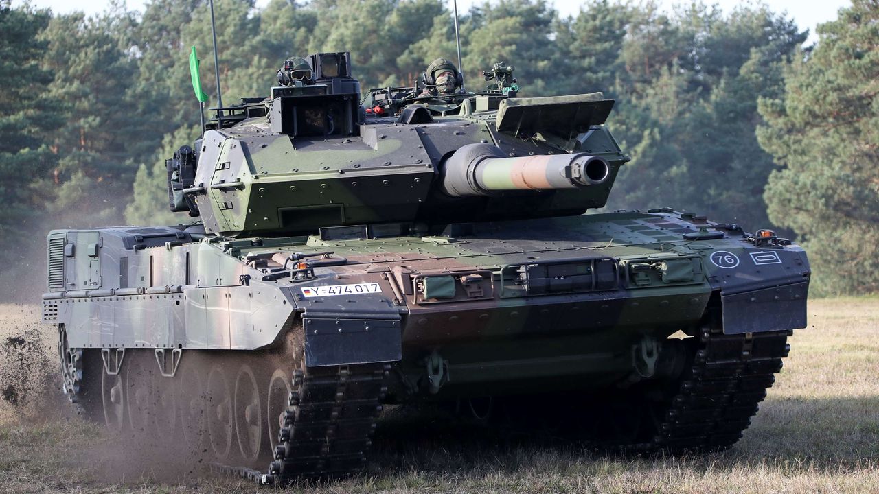 Czołg Leopard 2A7V - zdjęcie poglądowe