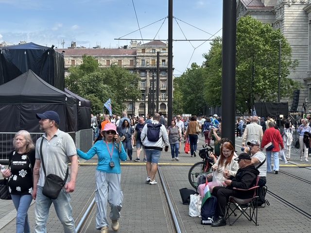 Niektórzy przygotowali się na całodzienne świętowanie