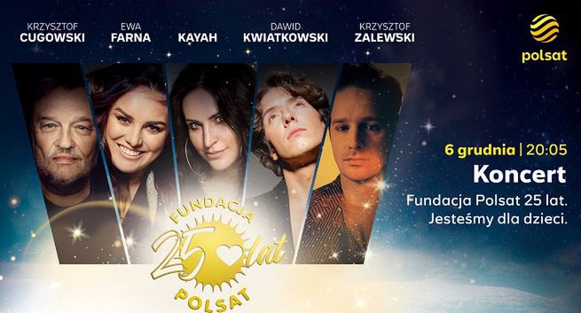 Polsat w poniedziałek pokaże koncert z okazji 25-lecia Fundacji Polsat (wideo)