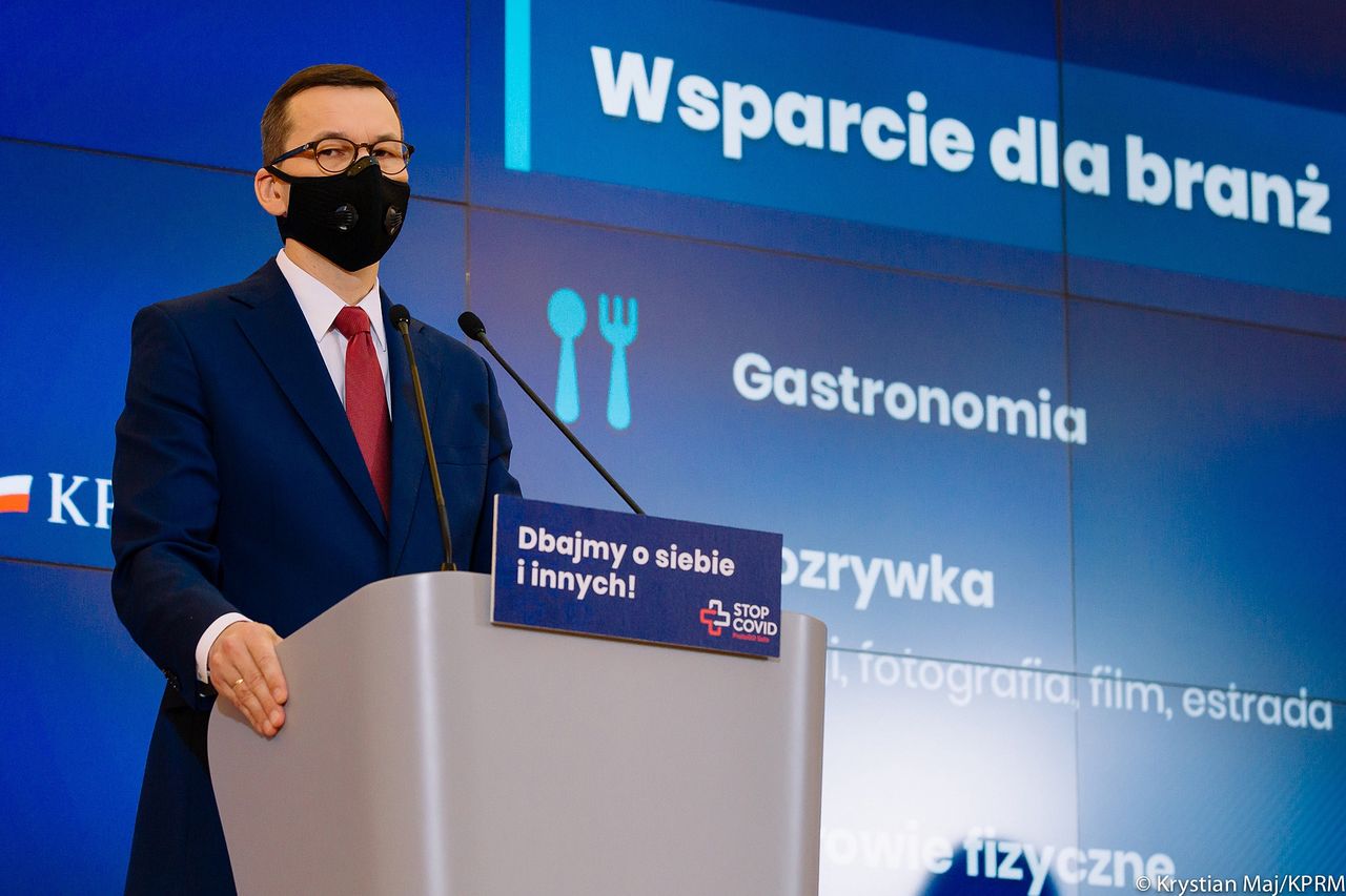 Mateusz Morawiecki o karach za nieprzestrzeganie obostrzeń