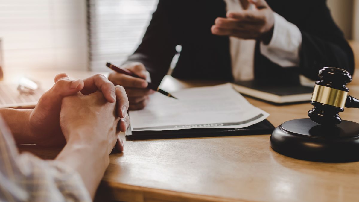legal consultants, notary or justice lawyer discussing contract document with customer and wooden judge gavel on desk in courtroom office, business, justice law, insurance and legal service conceptadviser, advocate, agreement, attorney, balance, barrister, business, collaboration, company, computer, consult, consultant, contract, corporate, counselor, criminal, discussion, dispute, document, estate, fairness, financial, guarantee, hammer, hand, insurance, judge, judgement, jurist, justice, laptop, law, legacy, legal, legislator, litigation, magistrate, male, meeting, mortgage, notary, notebook, paperwork, pen, real, recommend, registration, sign, solicitor, statutory