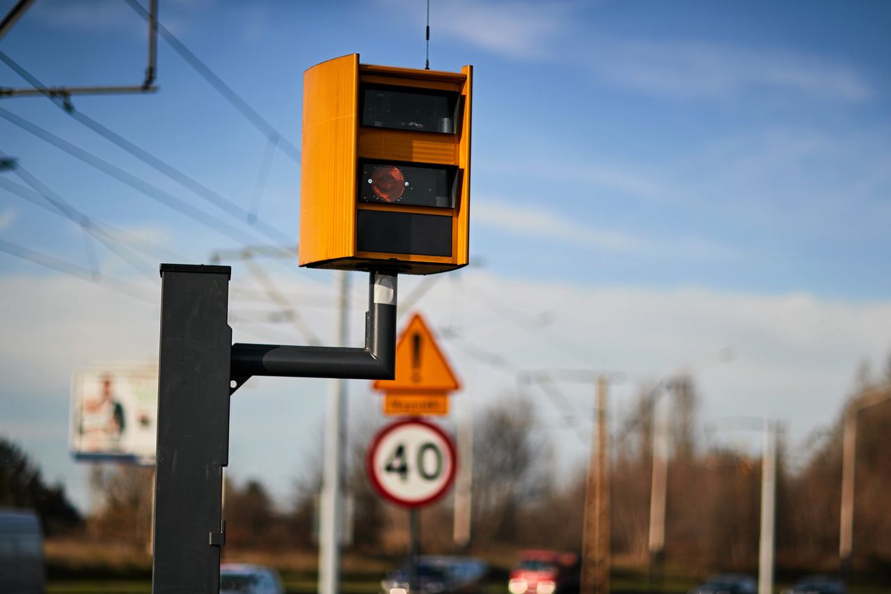 fotoradar, łódź