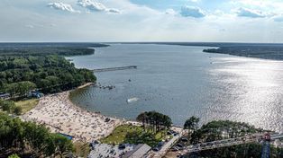Smardzewice. Można się już kąpać w Zalewie Sulejowskim