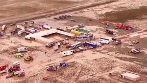 Rajd Dakar zamienił się... w bagno