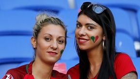 Fanki Cristiano Ronaldo błyszczały podczas meczu Portugalia - Walia