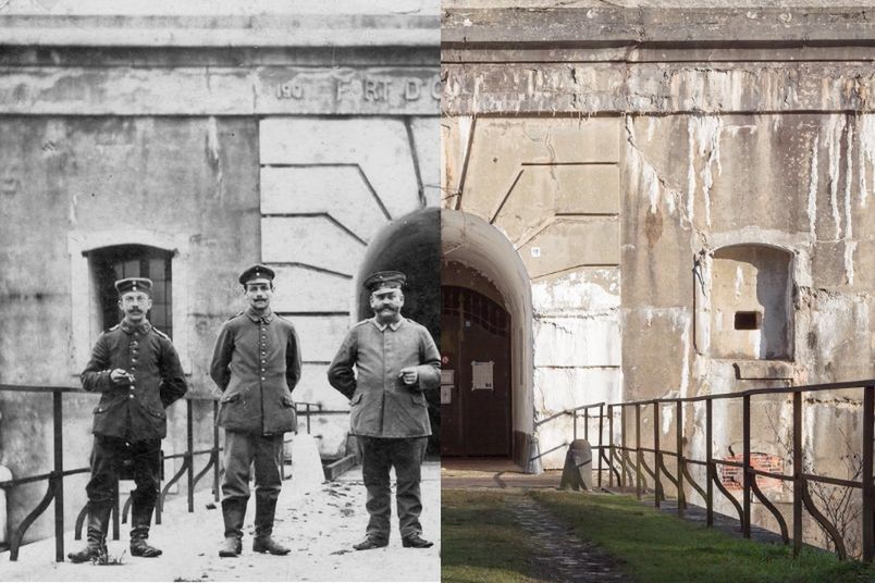 Te same miejsca z Antwerpii 100 lat temu i współcześnie na jednym filmie 1