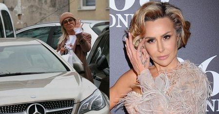 Blanka Lipińska POZBYŁA SIĘ ostatniej pamiątki po Baronie! Zdarła folię z samochodu... (ZDJĘCIA)