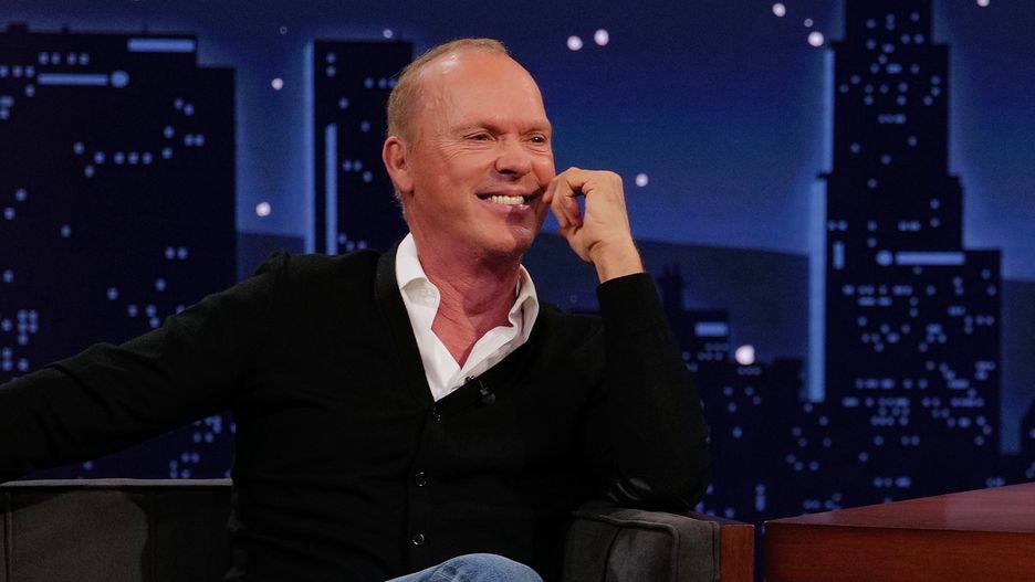 MICHAEL KEATON, JIMMY KIMMELJIMMY KIMMEL LIVE!  "Jimmy Kimmel Live!" airs every weeknight at 11:35 p.m. ET and features a diverse lineup of guests that include celebrities, athletes, musical acts, comedians and human interest subjects, along with comedy bits and a house band. The guests for Wednesday, March 13 included Michael Keaton ("Knox Goes Away"), Ramy Youssef ("Ramy Youssef: More Feelings"), and musical guest Briston Maroney. (Randy Holmes. / Disney via Getty Images)MICHAEL KEATON, JIMMY KIMMELRandy Holmesepisodic