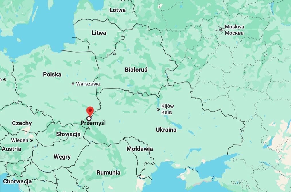 Przemyśl na mapie
