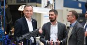 Prezydent Duda o polskich karabinkach Grot: największa duma fabryki "Łucznik"