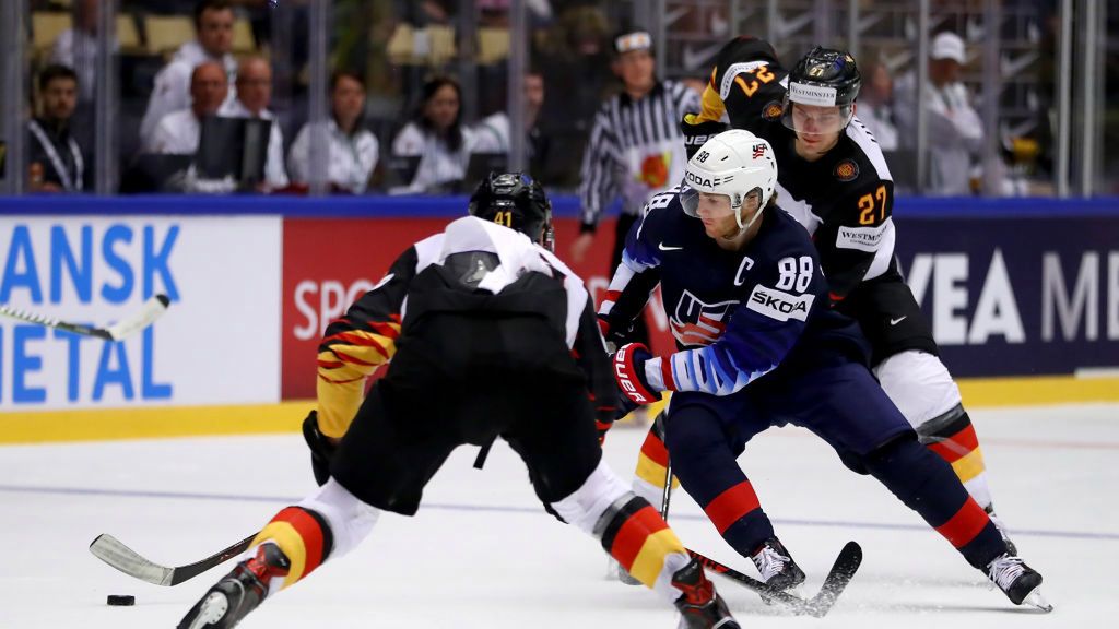 Patrick Kane, kapitan drużyny USA