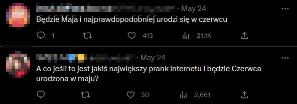 Internauci nie mają wątpliwości, jakie imię otrzyma córka Wersow i Friza