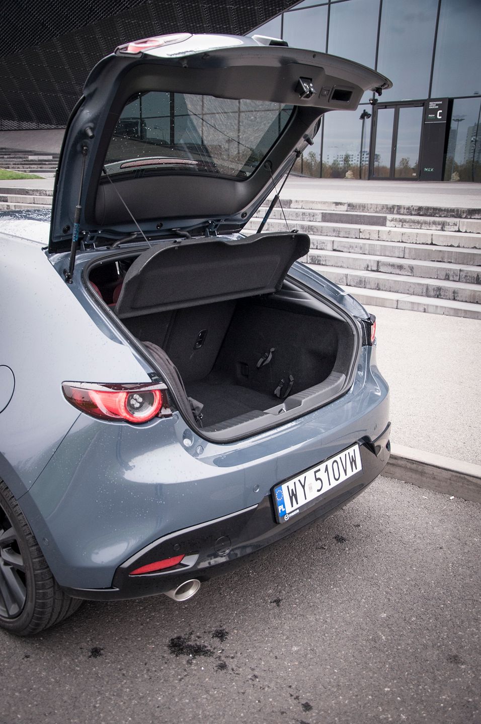 Mazda 3 AWD Skyactiv-X (2019) (fot. Mateusz Żuchowski)