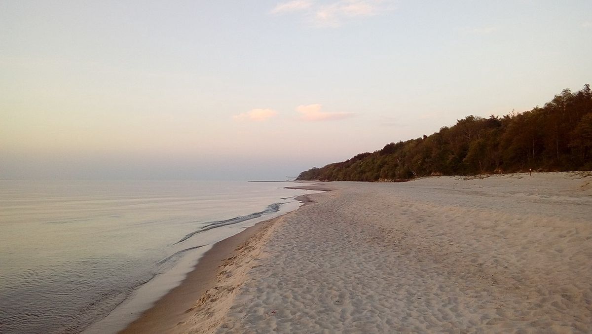 Plaża w Pustkowie