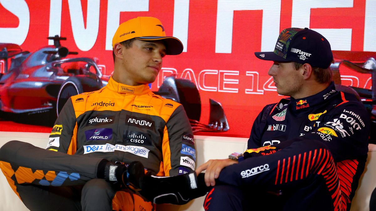 Zdjęcie okładkowe artykułu: Materiały prasowe / Red Bull / Na zdjęciu: Lando Norris (po lewej) i Max Verstappen