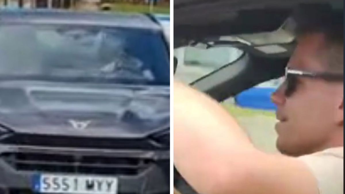   / Tiktok / Na zdjęciu: Wojciech Szczęsny i jego auto