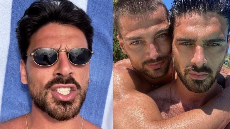 Michele Morrone tłumaczy się z seksownego zdjęcia z Simone Susinną