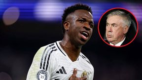 Ancelotti pod ostrzałem. Tak zareagował Vinicius