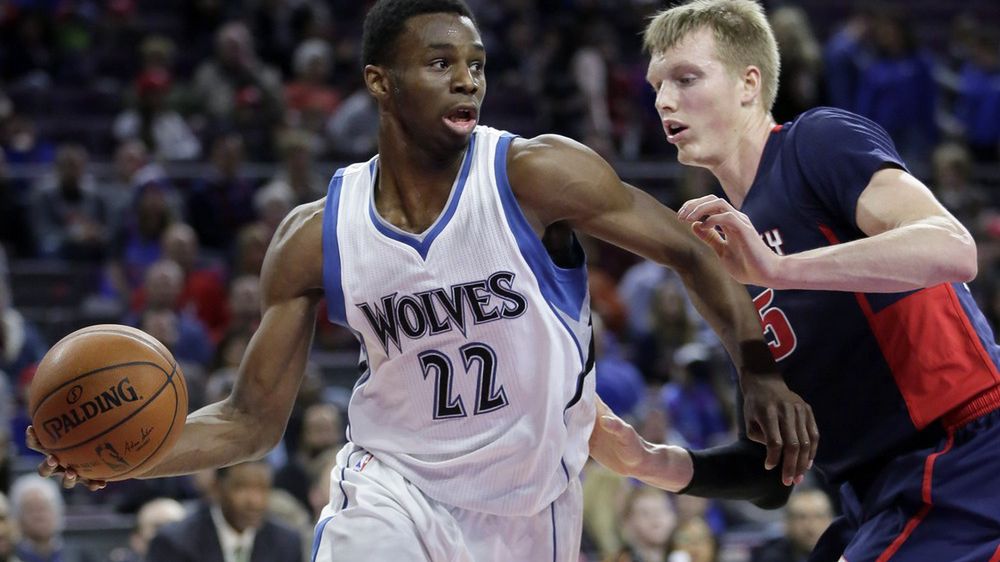 Andrew Wiggins, zawodnik Minnesoty Timberwolves