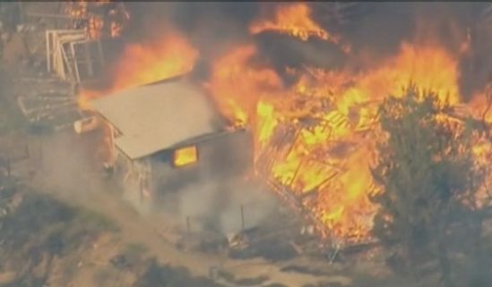Pożary w Kaliforni. Tysiące Amerykanów porzuciło domy