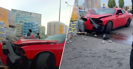 Pijany szalał na parkingu. Nie chciał przyjąć mandatu