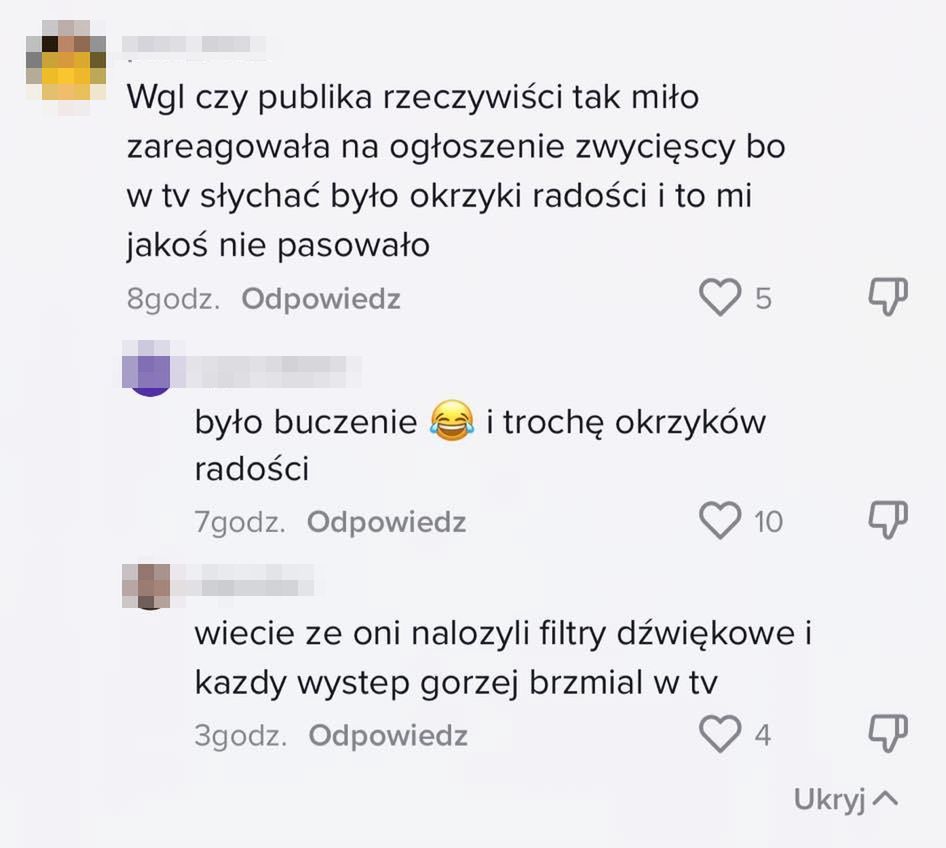 Komentarze internautów