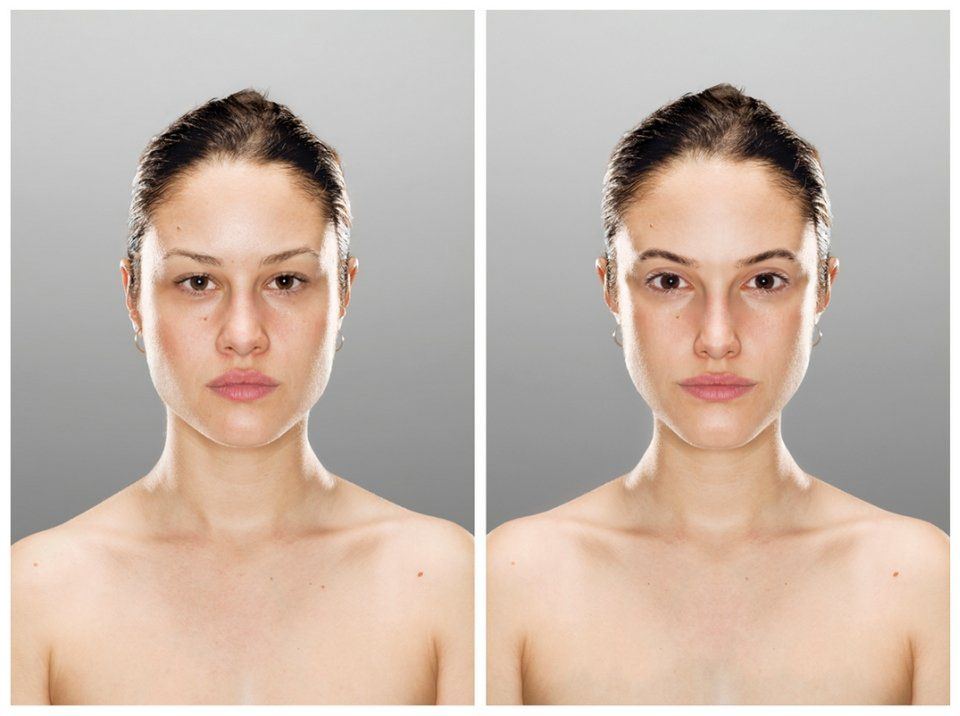 Fotograf zmierzył fale mózgu modeli, aby stworzyć portret idealny 3