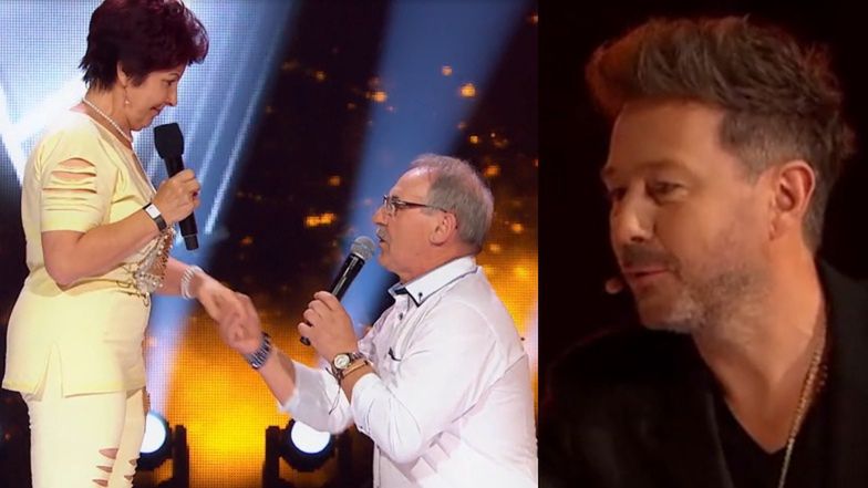 Jan Adamiak, 67-letni uczestnik drugiej edycji muzycznego show, oświadczył się swojej ukochanej