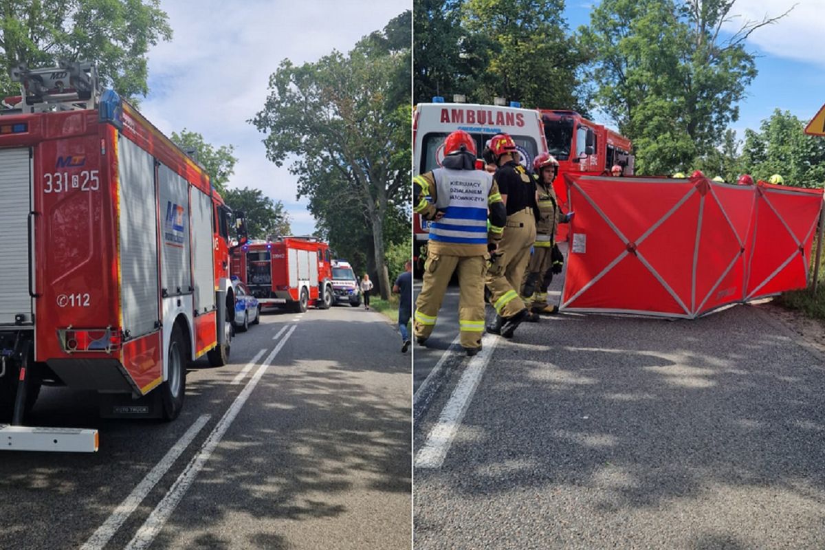 Dramatyczny wypadek podczas wycieczki. Auto wjechało w rodzinę