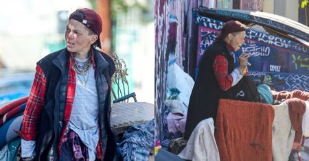 Bezdomna Loni Willison wozi dobytek ulicami Hollywood (ZDJĘCIA)