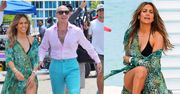 Jennifer Lopez i Pitbull na planie teledysku! (ZDJĘCIA)