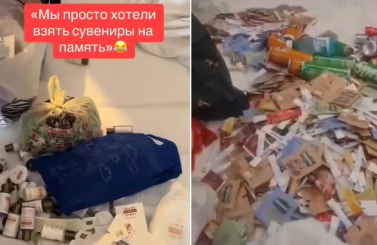 Russians' luggage opened. Embarrassing video reaches 2.2 million views