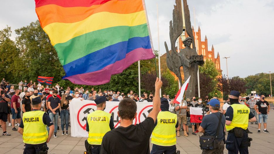 Manifestacja Solidarni z Margot, Szczecin, 10.08.2020