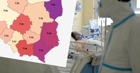 Pierwsze regiony płacą za brak szczepień. To tam jest najwięcej zakażeń i hospitalizacji z COVID-19