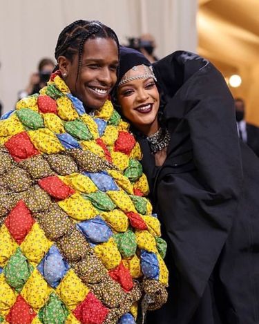 Rihanna i Asap Rocky - MET Gala 2021. Fot. Instagram, erl